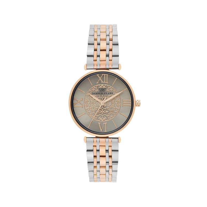Darren Clark Grey Dial Metal Straps Japness Quartz Premium Analog Watch for Women 2002E-M0315 (B0C33QPVYD) Amazon Price History, Amazon Price Tracker