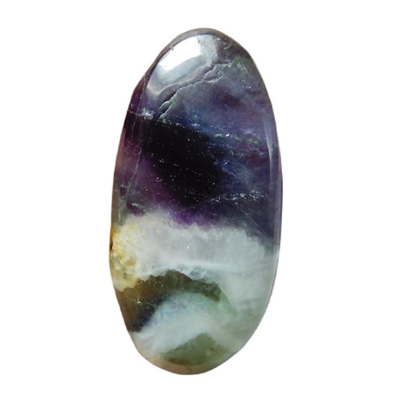 Fluorite naturelle 30x15mm pour créer vos propres colliers et bagues bohèmes