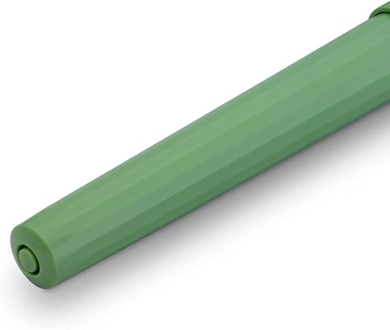 Kaweco Perkeo Rollerball Pen Jungle Green I Gel Pen with Refill for School I Beginner Roller with Ergonomic Grip for Comfortable Writing with Interchangeable Gel Refill 14.5 cm