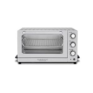 Cuisinart TOB-7FR Toaster Oven Broiler with Light Certified Renewed, Silver
