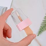 Pusta tubka z błyszczykiem do ust, 8 ml, przenośny balsam do ust, tubki do glazury do ust, pojemnik wielokrotnego użytku, butelka na próbki kosmetyczne DIY (15 sztuk), różowa