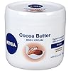 NIVEA Cocoa Butter Body Cream with Deep Nourishing Serum, Cocoa Butter Cream for Dry Skin, 16 Ounce Jar