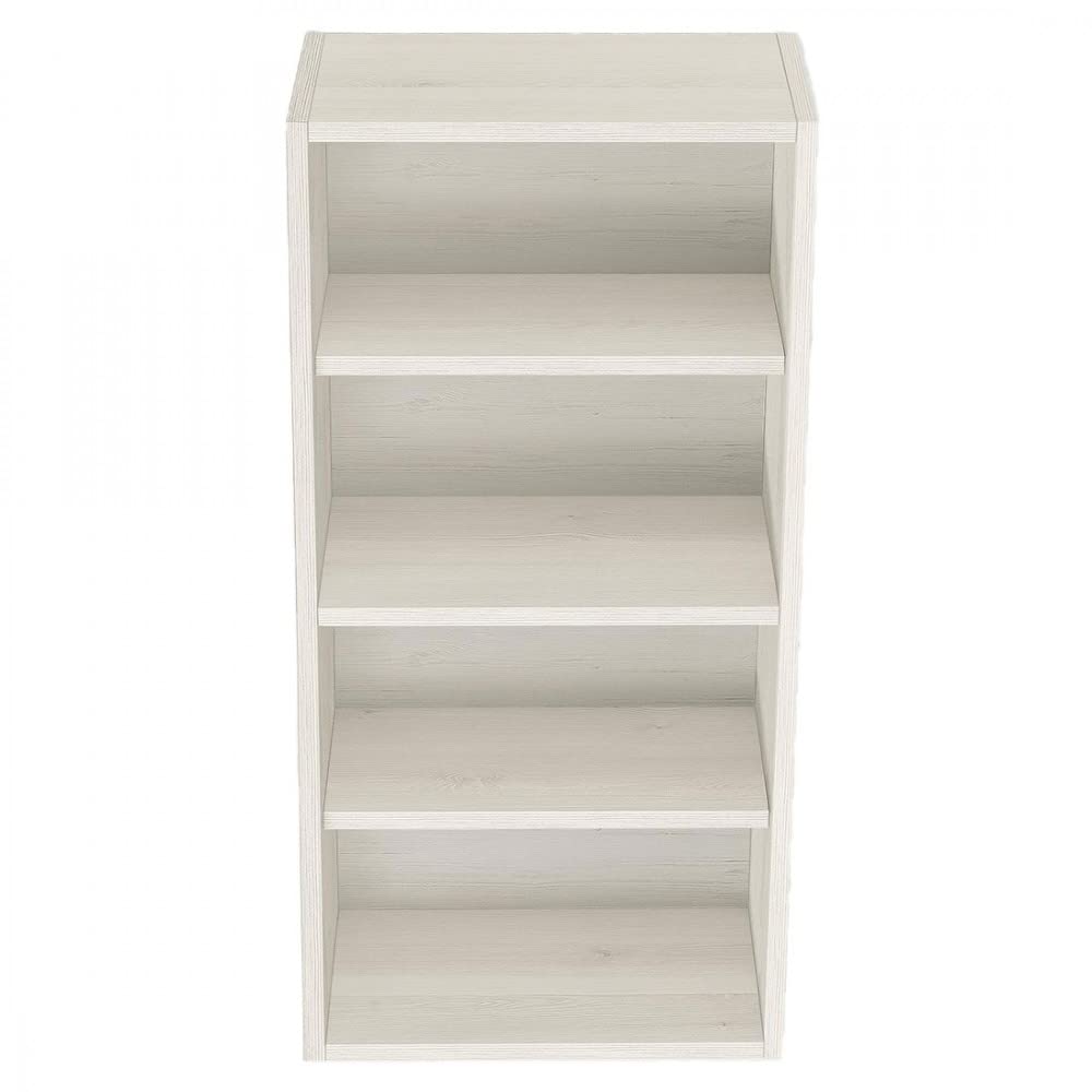 Espositore a Muro per Centro Estetico in Legno Larice Bianco (375.214)