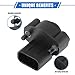 VekAuto Car Throttle Position Sensor Replacement Compatible for Jeep Wrangler 2.5L 4.0L 1991-1996 for Jeep Cherokee 4.0L 1991-2001 with Screws