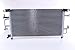 Nissens Air Conditioning Condenser - 94184