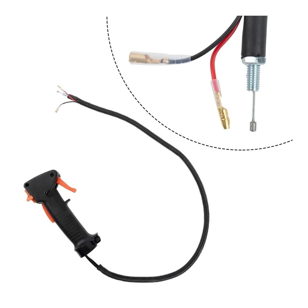 Empuñadura del Acelerador for cortacésped, Compatible con Piezas de Herramientas eléctricas de jardín MS-2TL-52