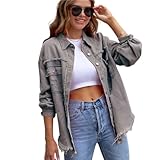 Tissu durable : Fabriquée en denim robuste, cette veste offre un confort durable, assurant qu'elle reste un favori pour les saisons à venir
