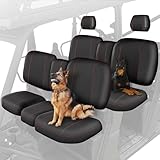 BORDAN UTV Seat Cover for Can Am Defender MAX 2018-2024/MAX DPS 2017-2024, Heavy Duty 1680D Waterproof Full Protection Outdoor Seat Cover Set(14 PCS)