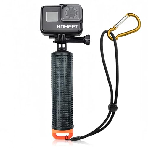 Homeet Schwimmer Handgriff Unterwasser Hand Grip Schwimmender Handstick Monopod Pole Selfie Stick Ergonomisch für Action Kameras【Orange】 Homeet Schwimmer Handgriff Unterwasser Hand Grip Schwimmender Handstick Monopod Pole Selfie Stick Ergonomisch für Action Kameras【Orange】