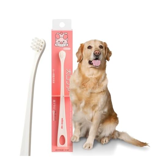 Cepillo de dientes para perros con cabeza pequeña