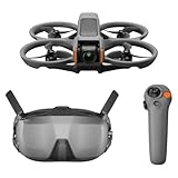 DJI Avata 2 Fly Smart Combo (una batteria), drone FPV con fotocamera 4K, esperienza immersiva, paraeliche integrati, FOV da 155°, drone con fotocamera con Goggles N3 e RC Motion 3