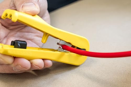 WEICON TOOLS Mini-Solar 4/6 mm², Entmanteler und Abisolierer für Photovoltaik-Kabel von 4 & 6 mm² Ø, Made in Germany