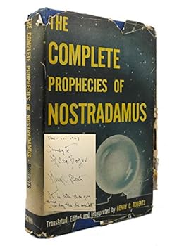 Hardcover THE COMPLETE PROPHECIES OF NOSTRADAMUS Signed 1st Book