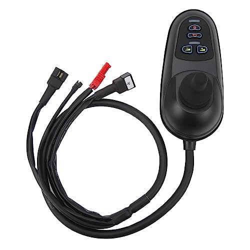 DC24V-Elektrorollstuhl-Controller mit Bremsanschluss, Mobilitätsrollstuhl-Joystick-Bürstencontroller für Intelligente Roboter von Elektrorollstühlen