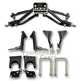 MadJax 6 Inch A-Arm Golf Cart Lift Kit for Club Car DS Golf Carts | Compatible with 1982-2004 Models (with Steel Dust Covers)