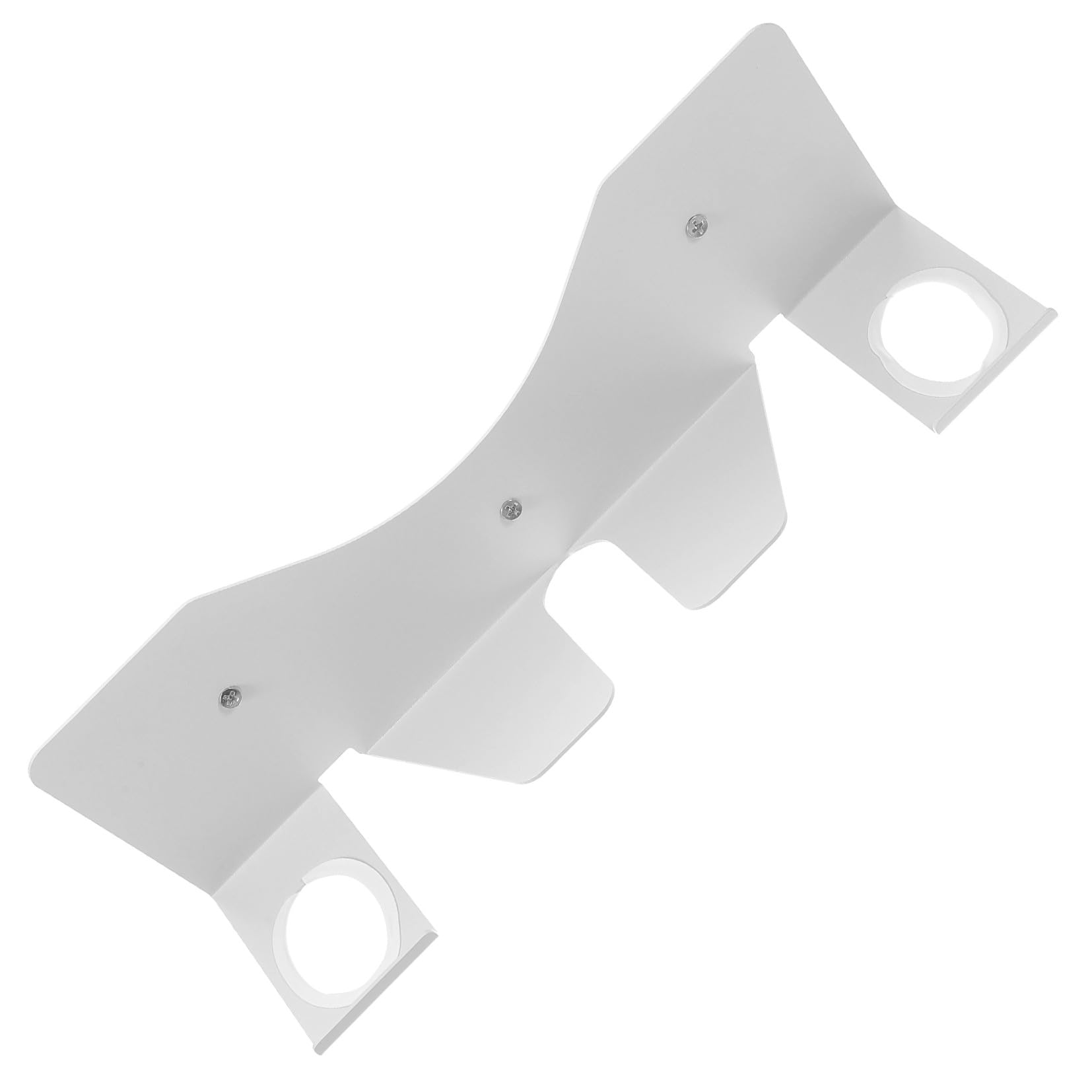 Didiseaon Supporto da Parete per Vr in Ferro Bianco, Salvaspazio e Protezione per Controller e Visore Vr, per Uso Quotidiano e Negozi