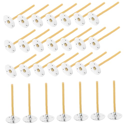 100 mechas para velas de cera de abeja trenzadas en rollo miniatura 6
