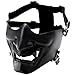 Funabridge Creative Half Face Airsoft Mask, Stylish Protective Outdoor Mask For Games And Training
