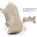 Pozvnn Men's Slip on Walking Shoes Ultra Light Breathable Non Slip Running Shoes Casual Fashion Sneakers Mesh Workout Sports Khaki