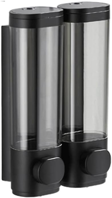 Wall Mounted Manual Shampoo and Conditioner Soap Dispenser, for Shower Wall,Shower Soap Dispenser for Bathroom, Kitchen, Hotels Soap dispensers