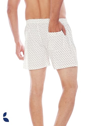 Image of Cotton Boxer Shorts for Men, Breathable, Comfortable & Lightweight (Pack of 2)