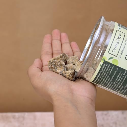 Image of Tummy Pops Chatpata Amla Candy Digestive Churan - 350gm Jar: Flavorful After-Meal Digestives, Hygienically Prepared & Packed
