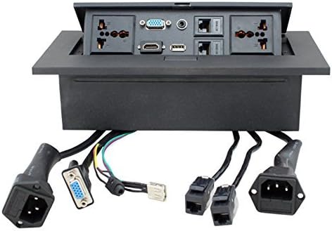 Conference Table Connectivity Box Data Port Hidden Power Center