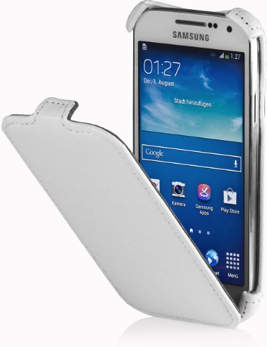 StilGut SlimCase Funda exklusiva para Samsung Galaxy S4 i9500 y i9505, Blanco