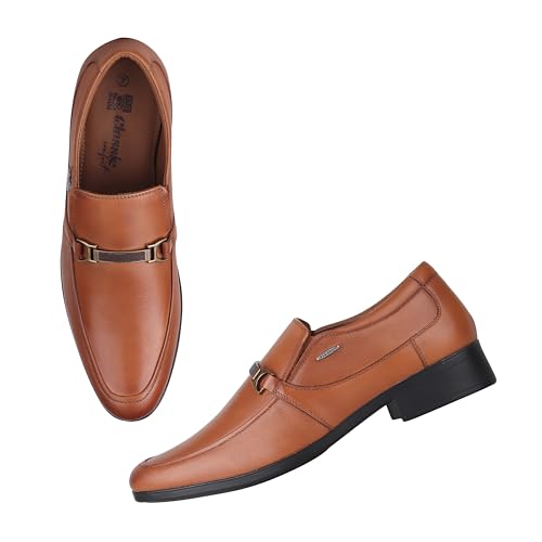 Image of Red Chief Genuine Leather Formal Slip On Shoes for Men