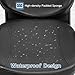 IJIALIFE Shampoo Bowl and Chair Set for Salon, ABS Plastic Hair Washing Sink Unit for Hair Stylist, Backwash Barber Sink with Side Store Compartment for Spa Beauty, Black