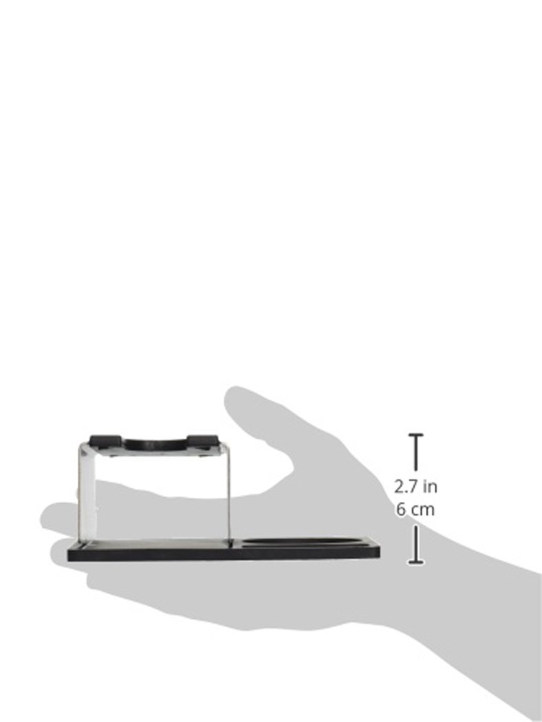 Support de cuillère en acier inoxydable avec finition brossée