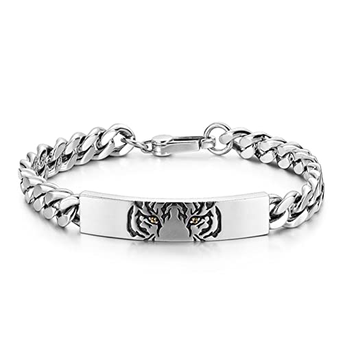 Bracelets pour hommes femmes vintage le cadeau totem tigre pour marquer les esprits