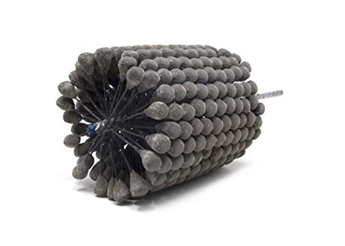 Image of Brush Research GBD412240AO FLEX-HONE, 4-1 /2 inch (114mm) Diameter, 240 Grit, Aluminum Oxide,For Aluminum, Brass, Bronze and Softer Non-Ferrous Materials