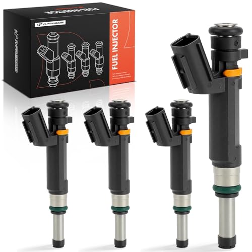 A-Premium Set of 4 Fuel Injectors Compatible with Nissan Versa 2019-2023, Kicks 2018-2023, L4 1.6L