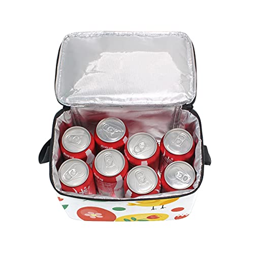 hengpai Sac à déjeuner isotherme pour enfants, femmes et hommes - Motif lapins de Pâques – vue 6