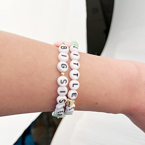 Image of Sister's Big Bracelet Gift, Little Girls' Sister Jewelry