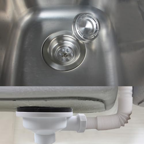 Colador de acero inoxidable para desagüe de cocina miniatura 6