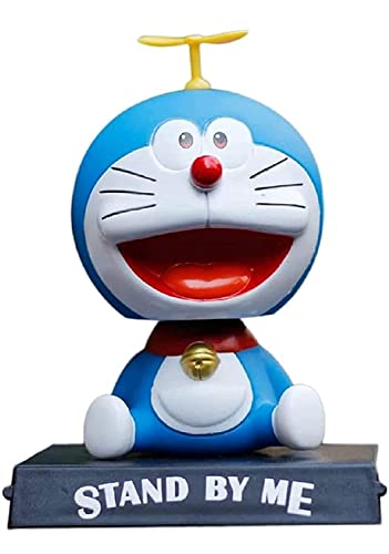 Image of Awestuffs Phone Holder Car Decoration Bobblehead Action Figure Pack of 1 (Dore-mon)