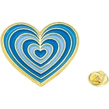 Rainbow Pins Heart Enamel Pin Brooch Women Men Badge Clothes Lapel Pin for Backpacks Badges Hats Bags