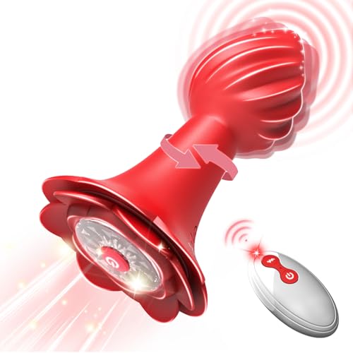 Vibratoreper Uomo Plug Analesex con Telecomando, Sex Toys Plug Anali Dildo 10 Modalità Sextoysdonna, Plug Anale-dilatatore Donna Prostata Vibratore Plug Analesex Toys per Donna Plug Anale-B1101