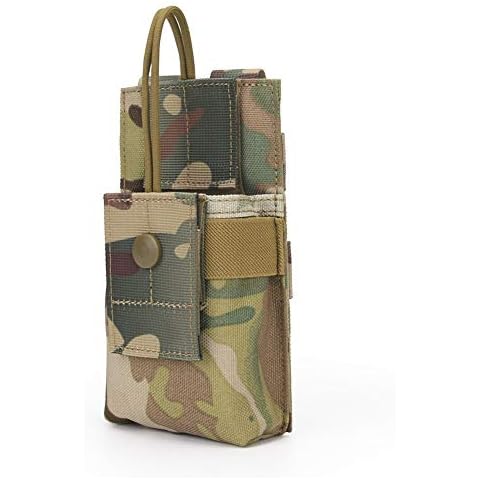KODENOR Military Tactical Radio Pouch Molle Camouflage Airsoft Walkie Talkie Holder Bag for Belt (Color : BP-31-CP) Cover