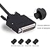 YARCHONN DB25 Male Solderless Connector Breakout Board RS232 D-SUB 25 Pin Serial Adapter Terminal Block with Case (Male)