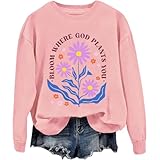 【Ideal für alle Jahreszeiten】Dieses Sweatshirt mit Rundhalsausschnitt ist für das ganze Jahr geeignet. Sein leichtes und atmungsaktives Material macht es angenehm zu tragen in wärmeren Monaten, während seine langen Ärmel Wärme in kühleren Jahreszeiten bieten. Ob für ein Workout oder einen lässigen Ausflug, dieses Sweatshirt ist eine vielseitige Option, die das ganze Jahr über getragen werden kann.