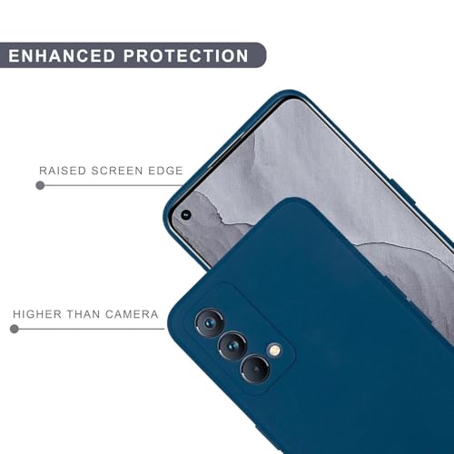 Image of SPRIG Compatible with Realme GT Master 5G Premium FlexTone (TPU) Back Cover Drop Tested Shock Proof Mobile Case for Men, Women, Boys and Girls with Camera Protection (Blue)
