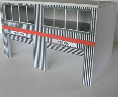 Greenhills Scalextric Slot Car Building Modern Pit Boxes Kit 1:43 Scale