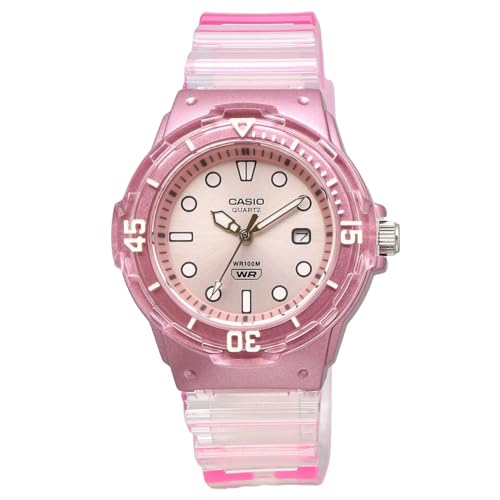 [カシオ] CASIO アナログ 腕時計 LRW-200HS-4EV レディース キッズ チープカシオ クリアピンク 海外モデル [並行輸入品] 商品画像3