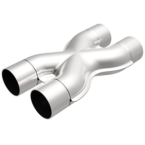 MagnaFlow Performance Exhaust Tru-X Crossover X-Pipe 10791: 2.5"/2.5" Inlet/Outlet, Stainless Steel