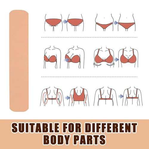 30 Pcs Tummy Tape for Flat Stomach,Instalift Tape for Thigh Legs, Body Shaping, Hypoallergenic, No Residue,For Backless Dresses, Wedding, Pregnancy, Sagging Skin4