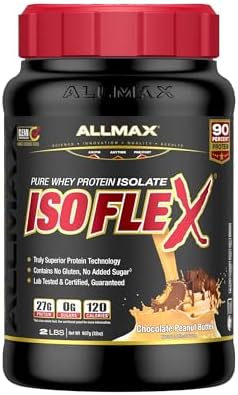 All Max Isoflex Isolate Chocolate Peanut Butter 2 lb Protein