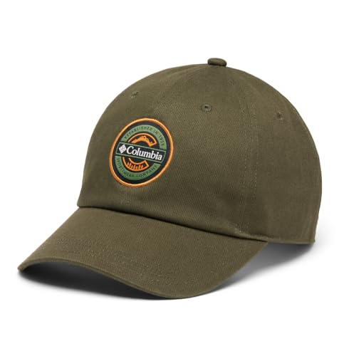 Image of Columbia Unisex Provisions Ball Cap, Lemon Wash /Mountain Landscape